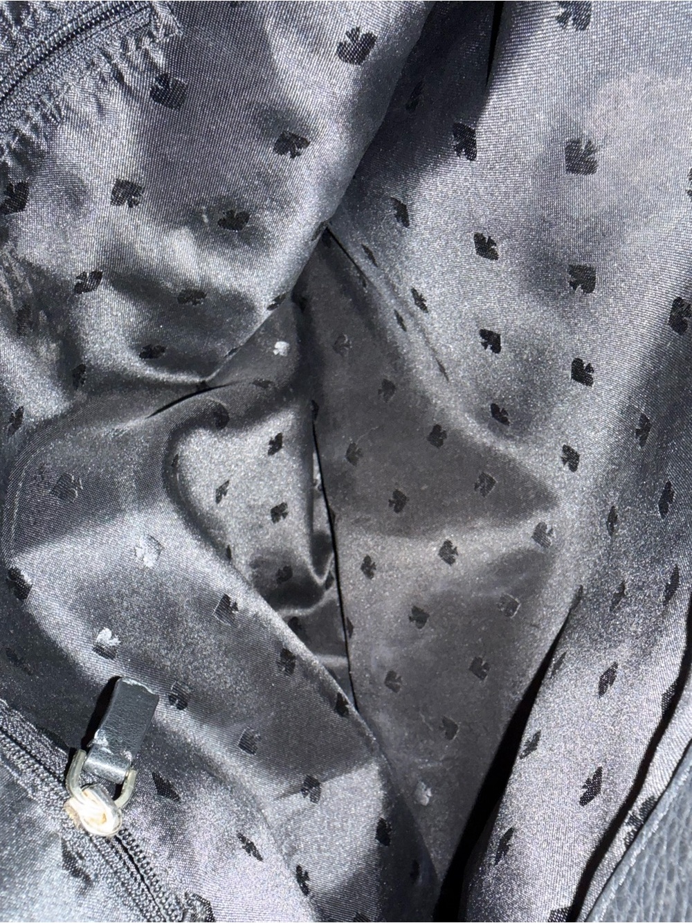 kate spade Black Pebbled Leather Tote - Picture 8 of 16